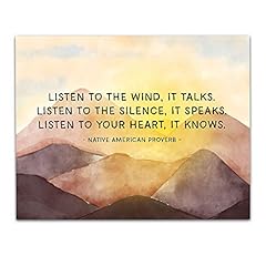 Listen wind 11x14 for sale  Delivered anywhere in USA 