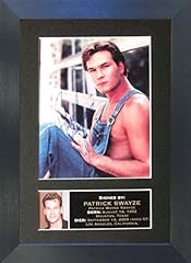 Patrick swayze signed for sale  Delivered anywhere in UK