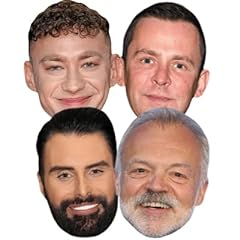 Eurovision masks pack for sale  Delivered anywhere in UK