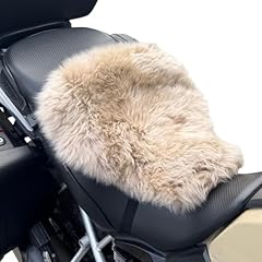 Taupe sheepskin motorcycle for sale  Delivered anywhere in UK
