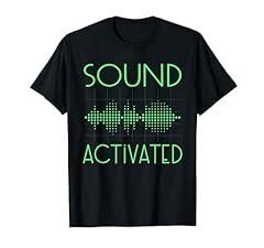 Sound activated shirt for sale  Delivered anywhere in UK