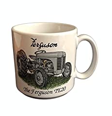Used, Large Grey Ferguson TE20 Vintage Tractor Mug, Classic for sale  Delivered anywhere in Ireland