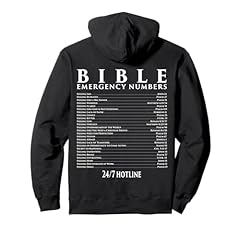 Bible sweatshirt emergency for sale  Delivered anywhere in USA 