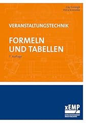 Veranstaltungstechnik formeln  gebraucht kaufen  Wird an jeden Ort in Deutschland