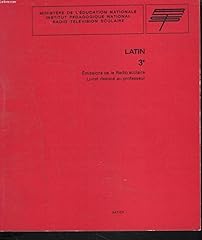 Latin 3e. emissions d'occasion  Livré partout en France