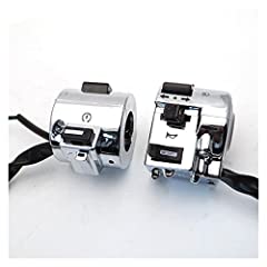 GIS 1 Pair Right And Left Side Chrome Plated Control for sale  Delivered anywhere in UK