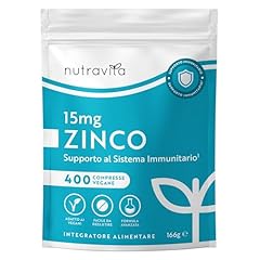 Zinco integratore 400 usato  Spedito ovunque in Italia 