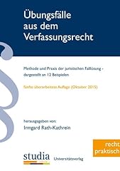 übungsfälle dem verfassungsr gebraucht kaufen  Wird an jeden Ort in Deutschland