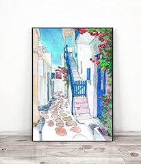 Mykonos art print for sale  Delivered anywhere in USA 