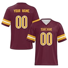 Custom football jersey for sale  Delivered anywhere in USA 