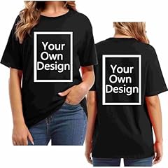 Black customised shirt for sale  Delivered anywhere in UK