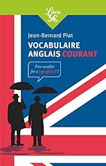 Vocabulaire anglais courant d'occasion  Livré partout en France