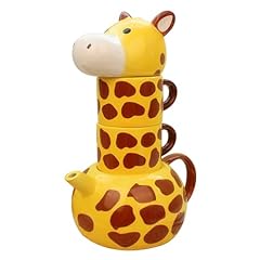 Giraffe ceramic teapot for sale  Delivered anywhere in UK
