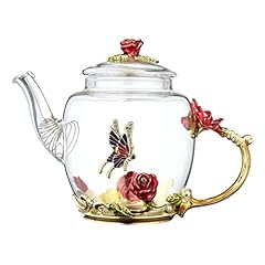Floral glass 10oz for sale  Delivered anywhere in USA 