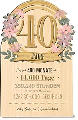 Rubinhochzeit karte jahre gebraucht kaufen  Wird an jeden Ort in Deutschland