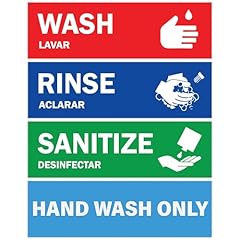 Wash rinse sanitize for sale  Delivered anywhere in USA 