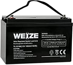 Weize 12v 100ah for sale  Delivered anywhere in USA 