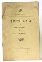 Entrevue nice roi d'occasion  Livré partout en France