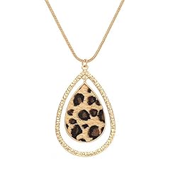 Cealxheny leopard necklace for sale  Delivered anywhere in USA 