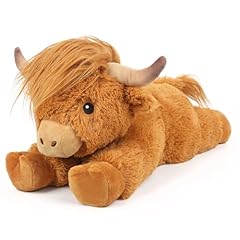 Highland cow stuffed for sale  Delivered anywhere in UK