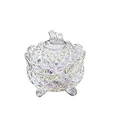 Crystal sugar bowl for sale  Delivered anywhere in USA 