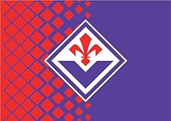 Bandiera a.c.f. fiorentina usato  Spedito ovunque in Italia 