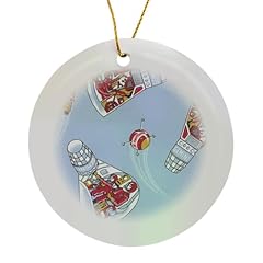 Circle porcelain ornament for sale  Delivered anywhere in USA 