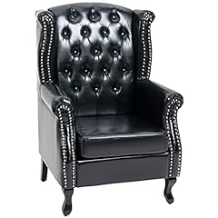 Homcom wingback armchair for sale  Delivered anywhere in UK