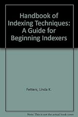 Handbook indexing techniques for sale  Delivered anywhere in USA 