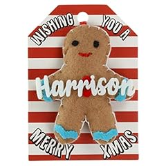 Harrison name gingerbread for sale  Delivered anywhere in UK