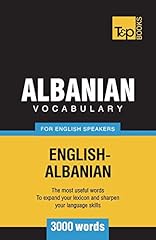 Albanian vocabulary english for sale  Delivered anywhere in USA 