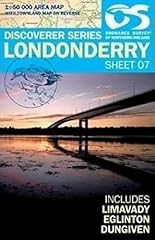 Londonderry map limavady for sale  Delivered anywhere in UK