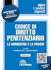 Codice diritto penitenziario. usato  Spedito ovunque in Italia 