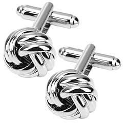 Knot twisted cufflinks for sale  Delivered anywhere in UK