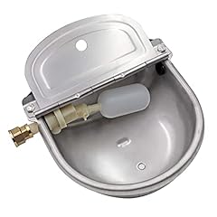 Stainless Steel Water Trough with Drain Plug and Connector, for sale  Delivered anywhere in UK