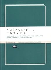 Persona natura corporeità usato  Spedito ovunque in Italia 