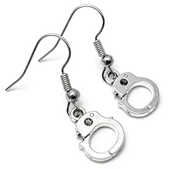 Handcuff charm earrings for sale  Delivered anywhere in UK