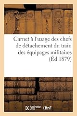 Carnet usage chefs d'occasion  Livré partout en France