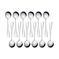 Round soup spoons for sale  Delivered anywhere in UK