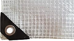 Clear reinforced tarpaulin for sale  Delivered anywhere in UK