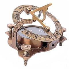 Vintage brass compass for sale  Delivered anywhere in USA 