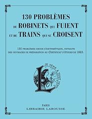 130 problèmes robinets d'occasion  Livré partout en France