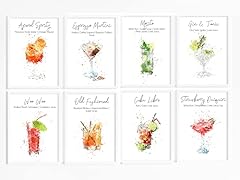 Watercolour alcohol cocktail for sale  Delivered anywhere in UK