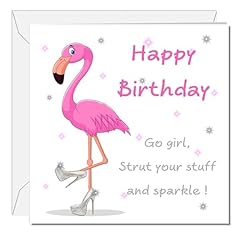 Funny glamorous flamingo for sale  Delivered anywhere in UK