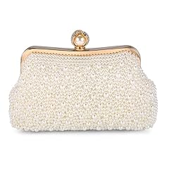 Faleto pearl clutch for sale  Delivered anywhere in USA 