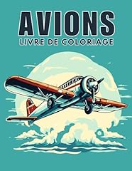 Avions livre coloriage d'occasion  Livré partout en France