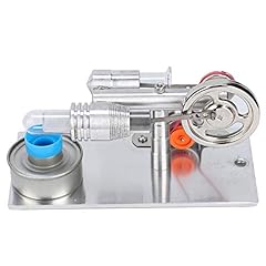 Hot Air Stirling Engine, T Type Fan Mini Stirling Engine Stainless Steel Power Generator Physics Teaching Model, with Simple Operation, Teacher Demonstration Props, for Kids Adults for sale  Delivered anywhere in Canada