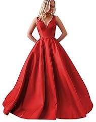 Neck satin prom for sale  Delivered anywhere in USA 