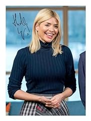 Holly willoughby autographed for sale  Delivered anywhere in UK