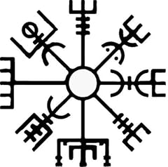 Viking decal vegvísir for sale  Delivered anywhere in USA 